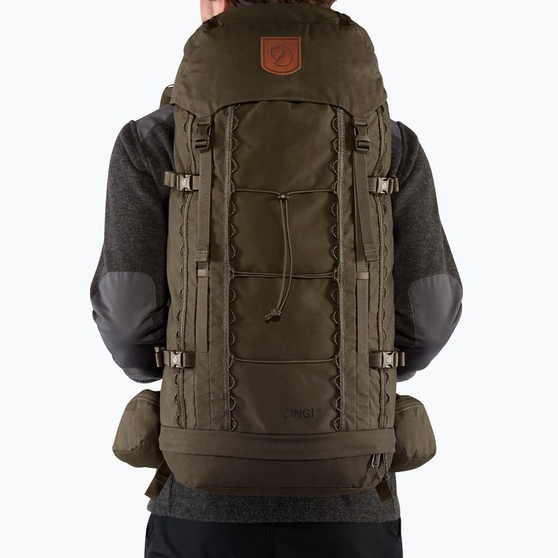 Trekkingrucksack Fjällräven Singi 48 l dark olive 5
