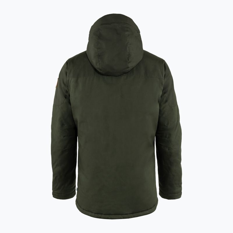 Gefütterte Herrenjacke Fjällräven Skogsö Padded deep forest 2