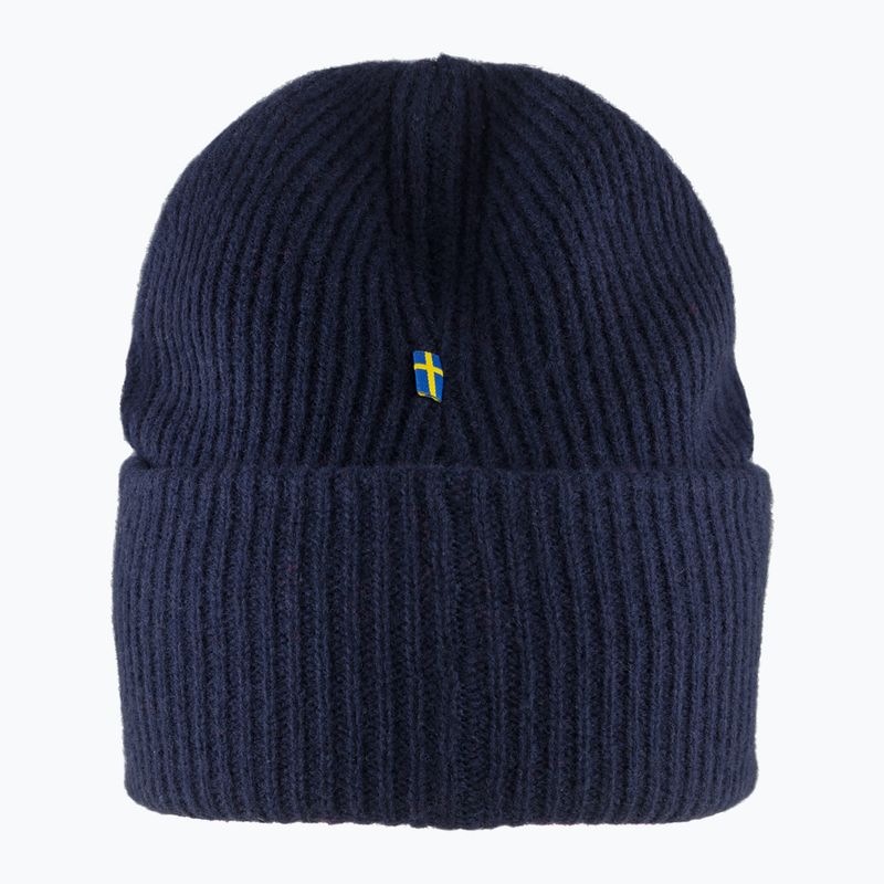 Wintermütze Fjällräven 1960 Logo Hat dark navy 2