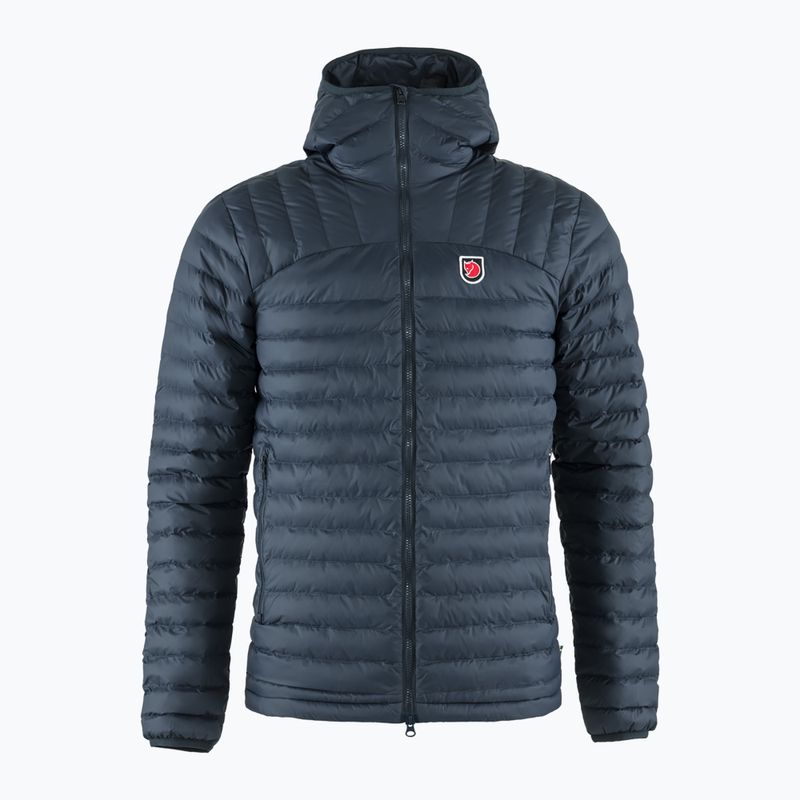 Herren Fjällräven Expedition Lätt Hoodie Daunenjacke navy