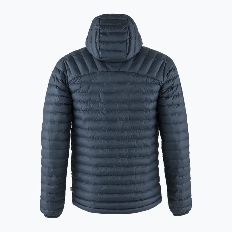 Herren Fjällräven Expedition Lätt Hoodie Daunenjacke navy 2