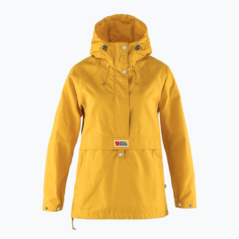 Windjacke Damen Fjällräven Vardag Anorak mustard yellow