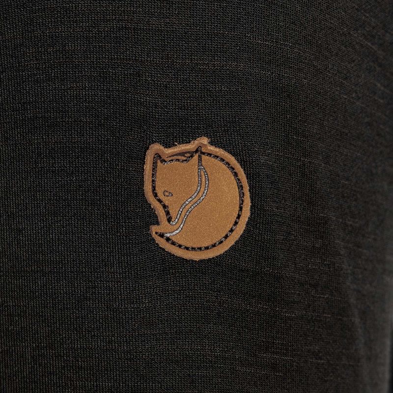 Herren-Trekking-Sweatshirt Fjällräven Keb Fleece Hoodie schwarz F81878 6