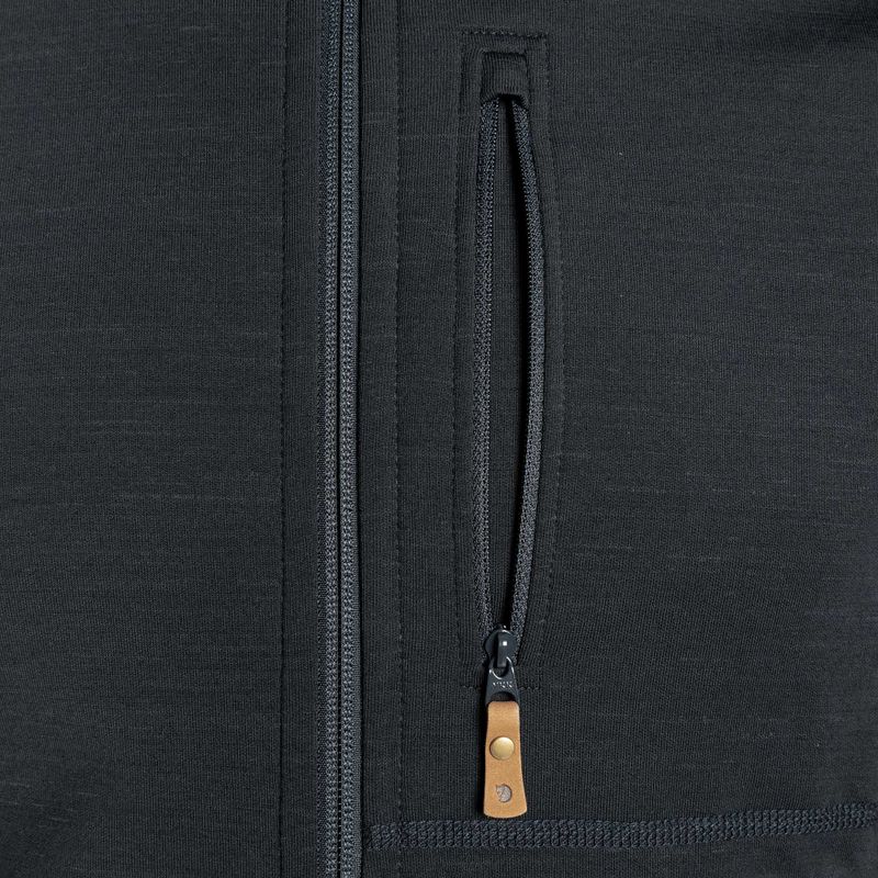 Herren-Trekking-Sweatshirt Fjällräven Keb Fleece Hoodie navy blau F81878 4