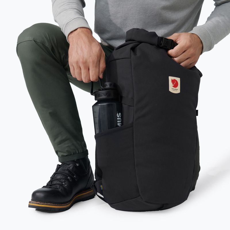 Wander Rucksack Fjällräven Ulvo Rolltop 30 l black 8