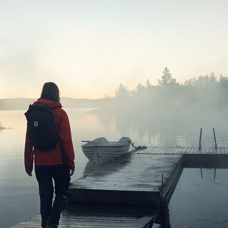 Wander Rucksack Fjällräven Ulvo Rolltop 30 l black 10