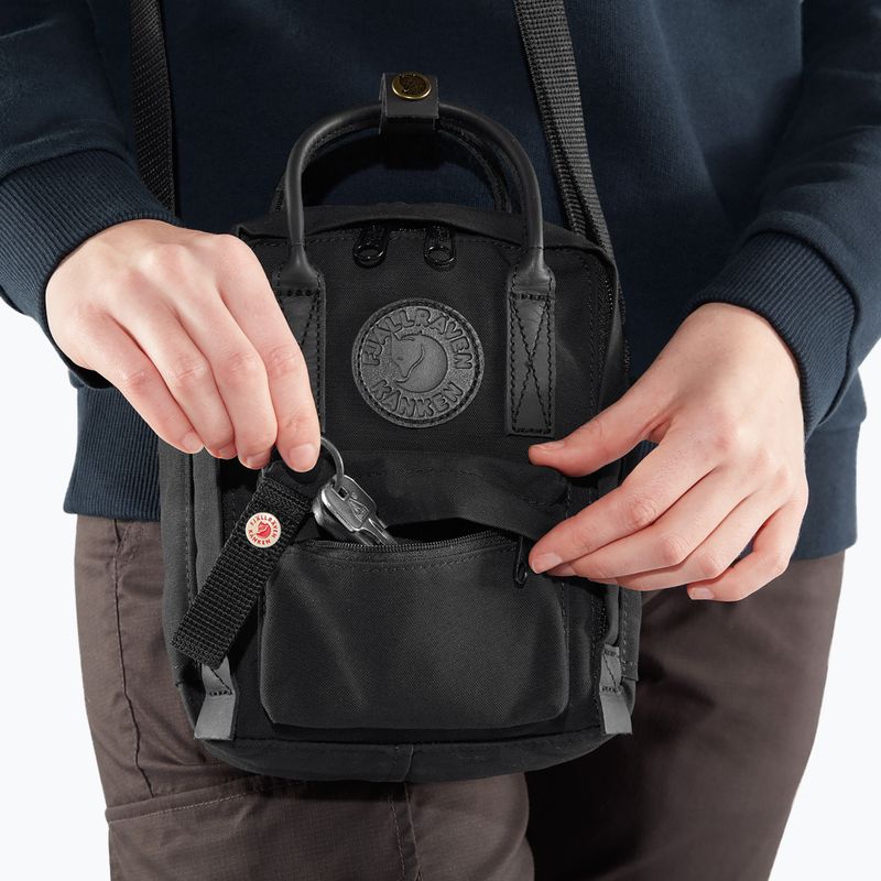 Bauchtasche Fjällräven Kånken No. 2 Black Sling 2,5 l black 9