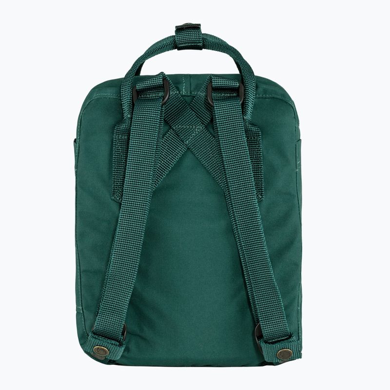 Fjällräven Kanken Mini 667 arktisch-grüner Wanderrucksack für Kinder 2