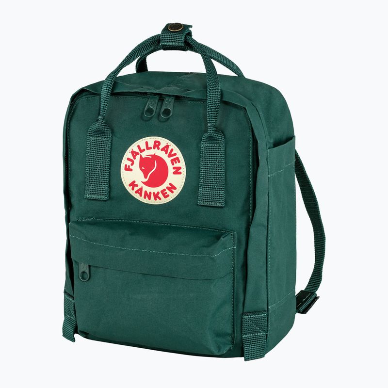 Fjällräven Kanken Mini 667 arktisch-grüner Wanderrucksack für Kinder 3