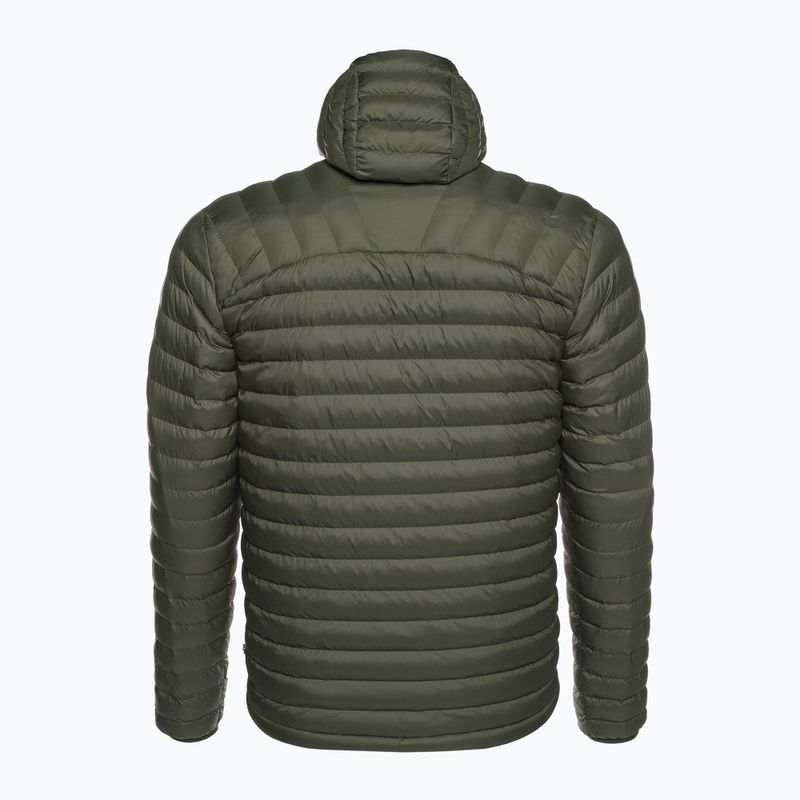 Men's Fjällräven Expedition Latt Hoodie Daunenjacke 662 deep forest 2