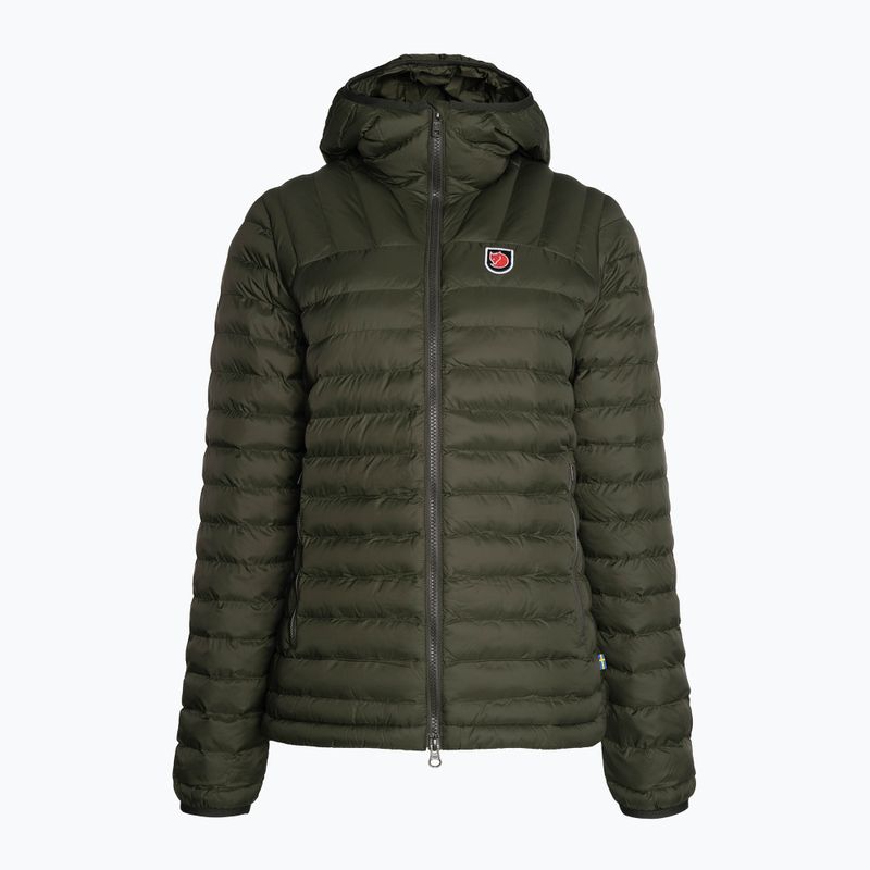 Fjällräven Damen Daunenjacke Expedition Latt Hoodie grün F86120