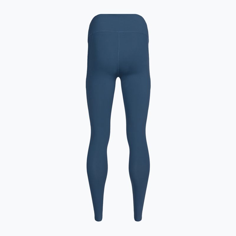 Damen-Trekking-Leggings Fjällräven Abisko Tights navy blau F84773 2