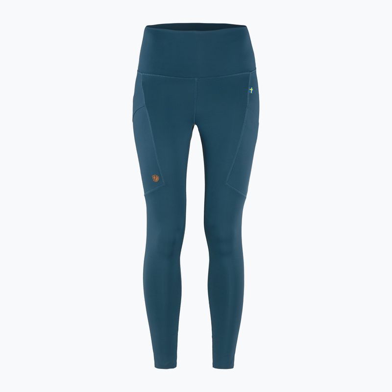 Damen-Trekking-Leggings Fjällräven Abisko Tights navy blau F84773 5