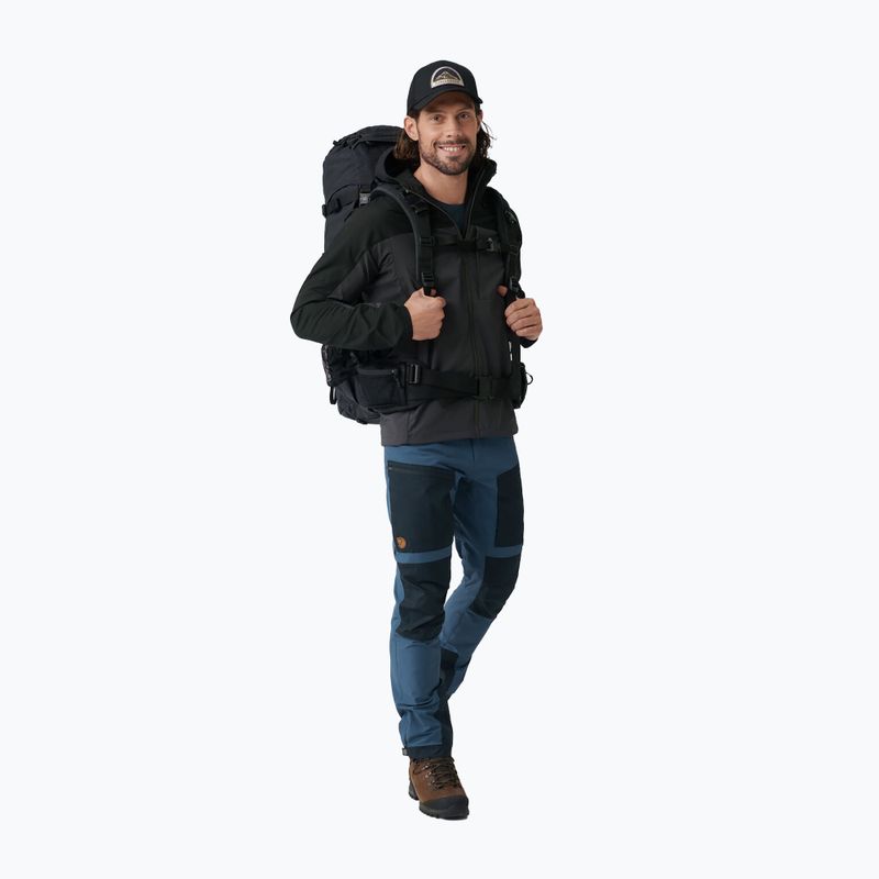 Herren-Trekkinghose Fjällräven Keb Agile blau F86411 2