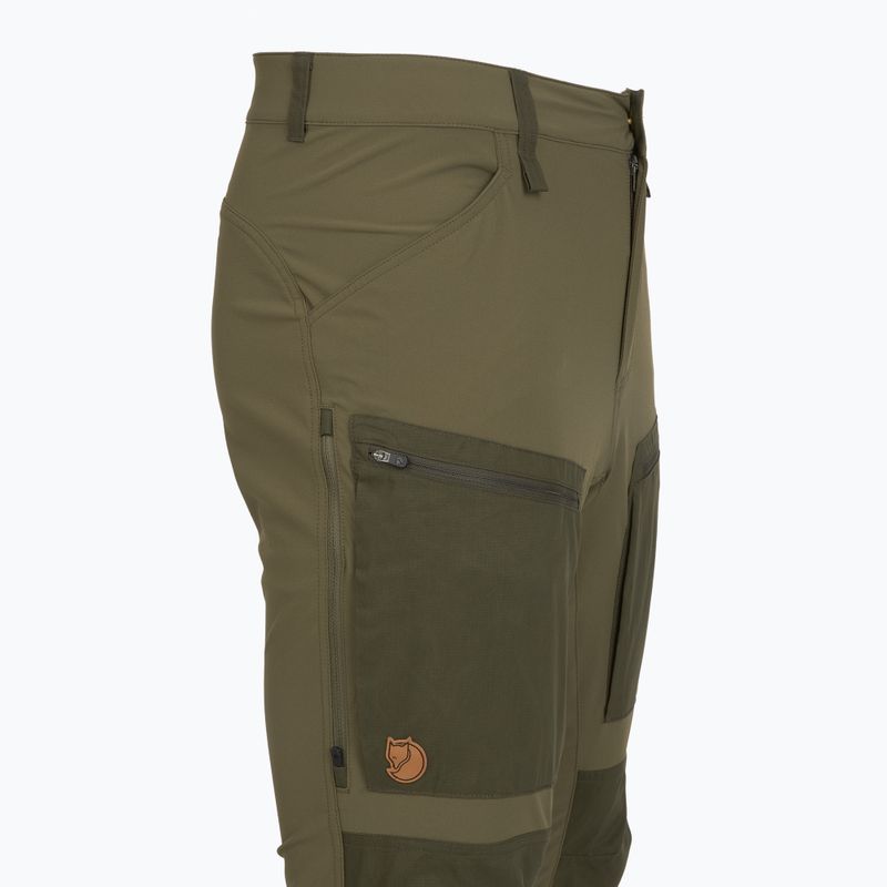 Herren-Trekkinghose Fjällräven Keb Agile lorbeergrün/dunkelgrün 3