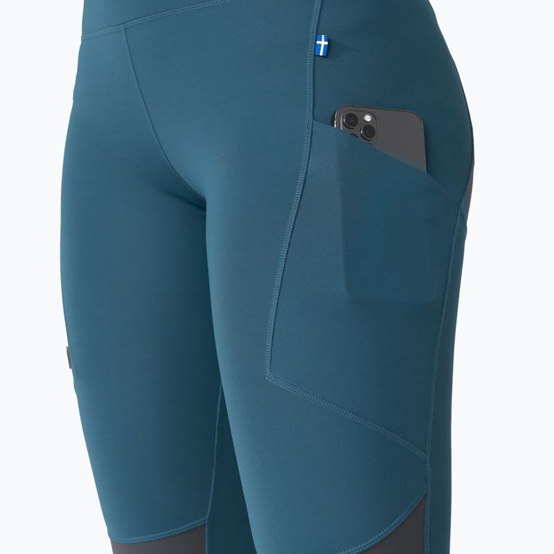 Damen-Trekking-Leggings Fjällräven Abisko Trekking Tights Pro blau F84771 6