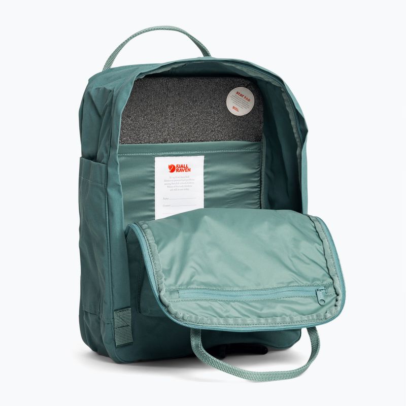 Fjällräven Kanken Laptop 15" Wanderrucksack 664 frostgrün F23524 4