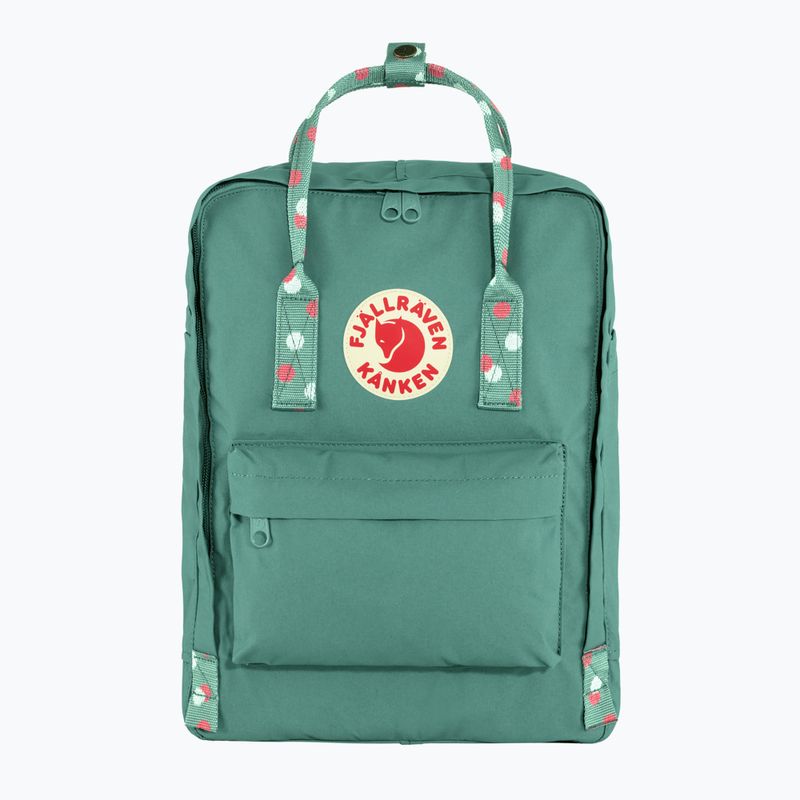 Fjällräven Kanken 16 l frostgrün/Konfetti-Muster Wanderrucksack
