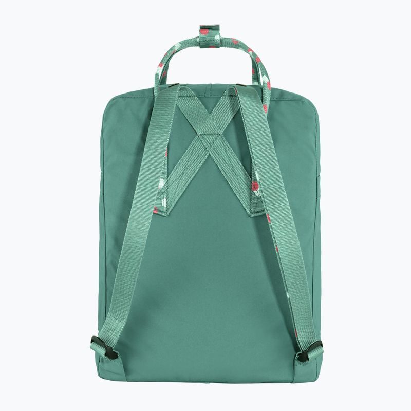 Fjällräven Kanken 16 l frostgrün/Konfetti-Muster Wanderrucksack 3