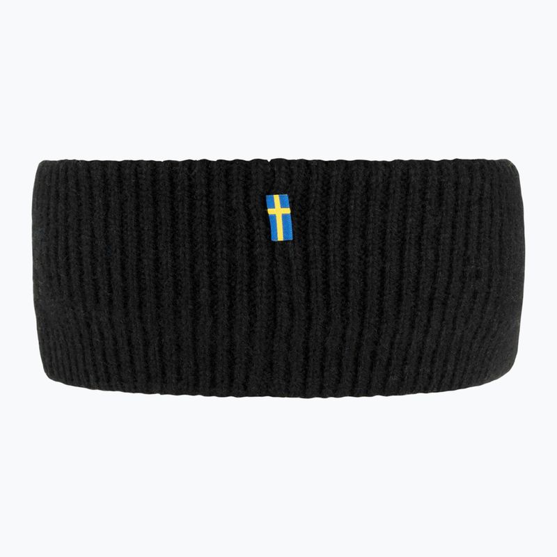 Fjällräven Stirnband 1960 Logo schwarz