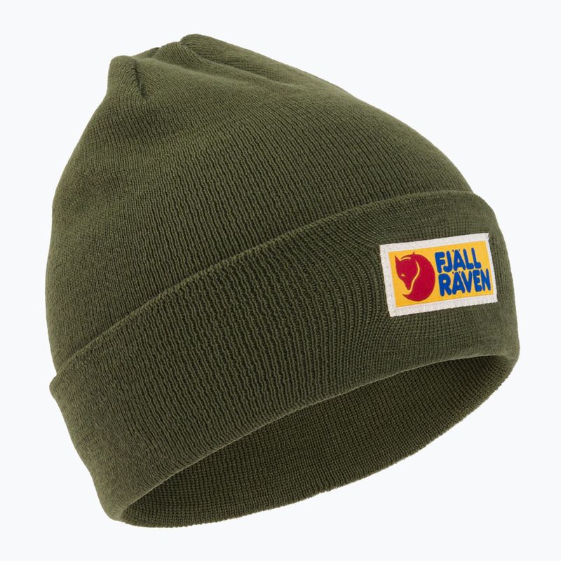 Fjällräven Vardag Klassische Wintermütze grün F78141