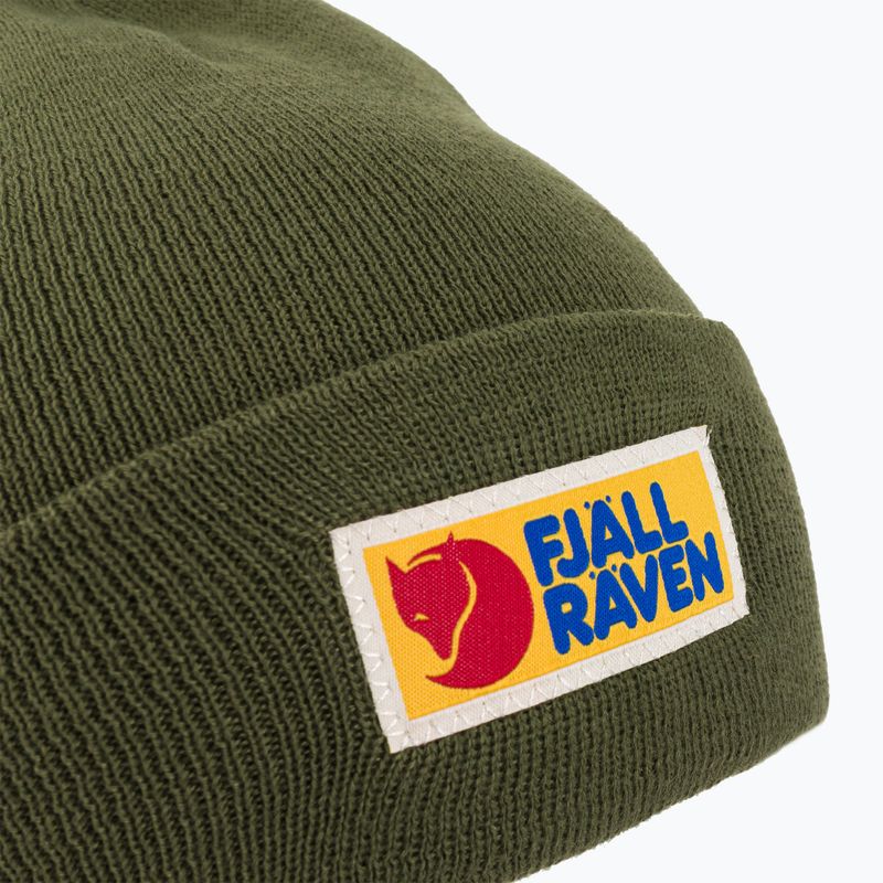 Fjällräven Vardag Klassische Wintermütze grün F78141 3