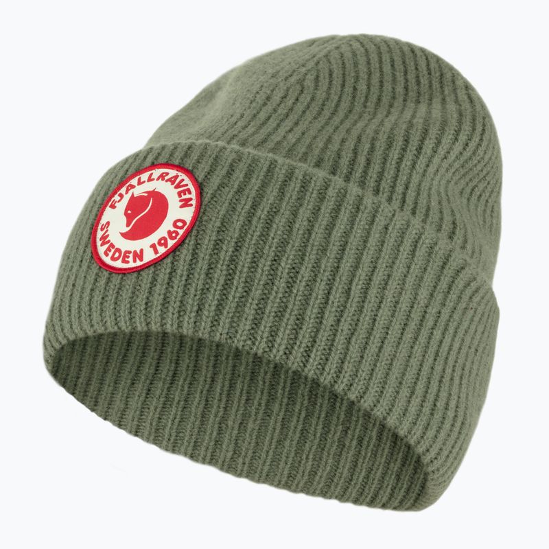 Wintermütze Fjällräven 1960 Logo Hat caper green 2