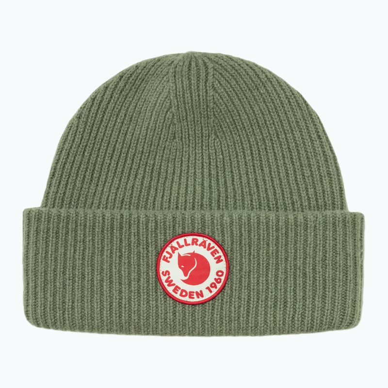 Wintermütze Fjällräven 1960 Logo Hat caper green