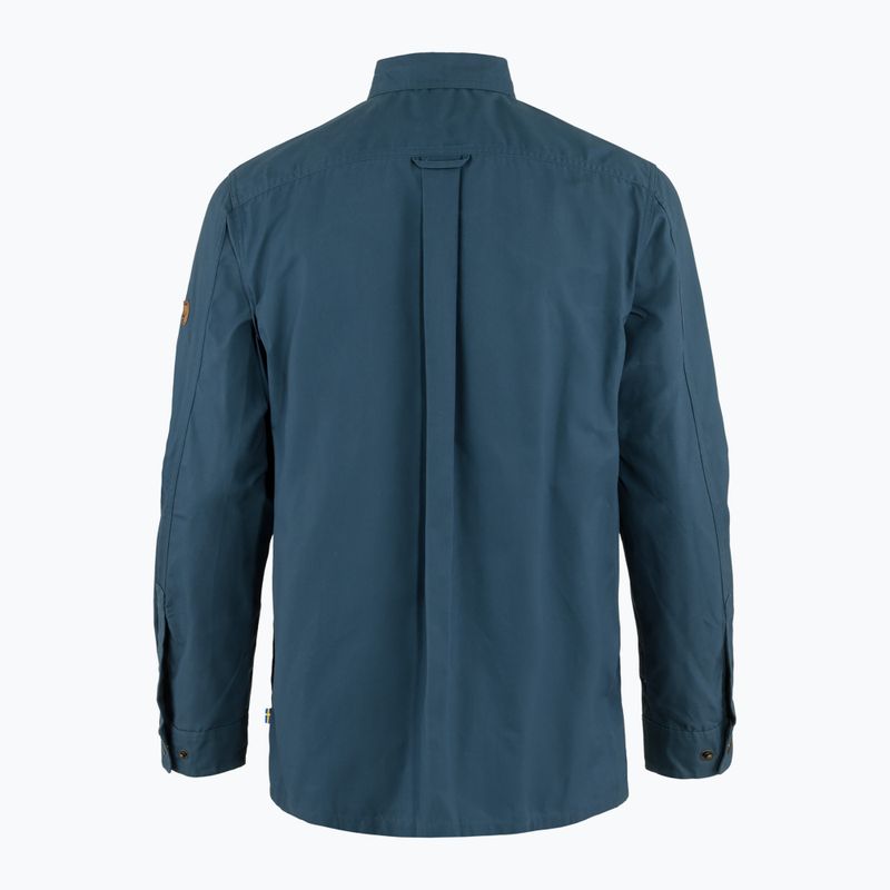 Herren Fjällräven Singi Overshirt indigoblau 2