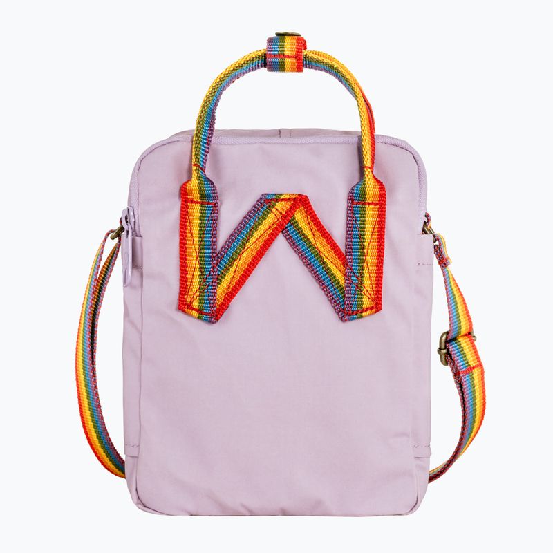 Fjällräven Kanken Rainbow Sling 2,5 l pastell lavendel/regenbogen 3