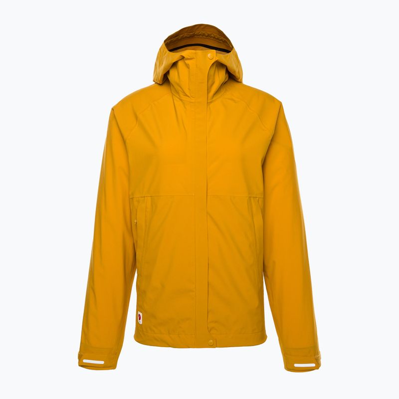 Damen-Regenjacke Fjällräven HC Hydratic Trail gelb F86982