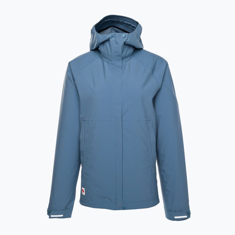 Damen-Regenjacke Fjällräven HC Hydratic Trail blau F86982