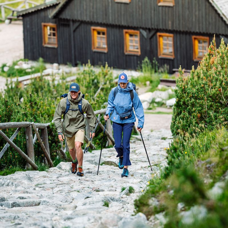 Damen-Regenjacke Fjällräven HC Hydratic Trail blau F86982 9