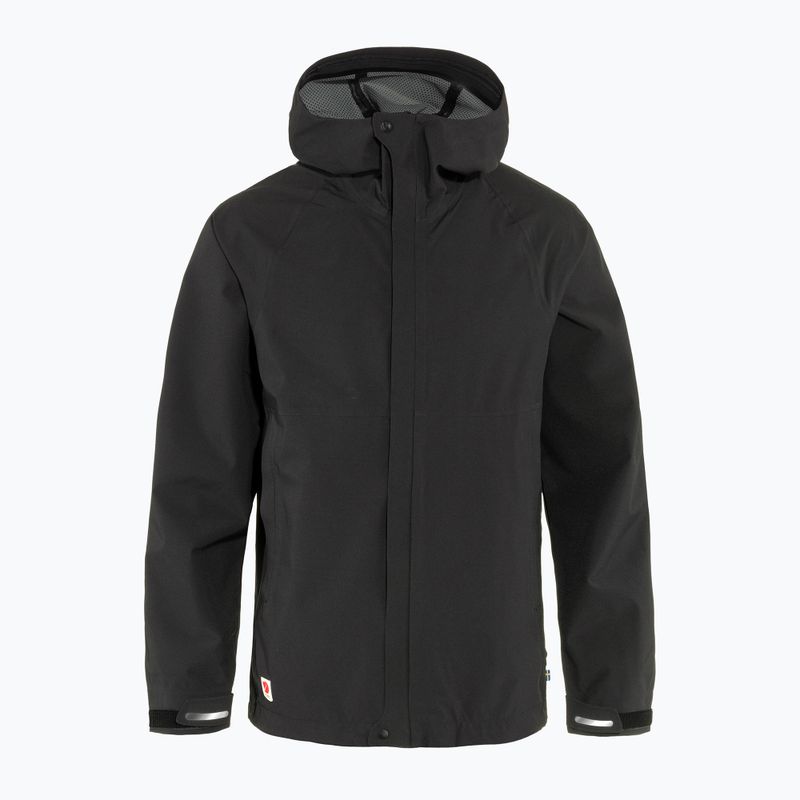 Herren Fjällräven HC Hydratic Trail Regenjacke schwarz F86984