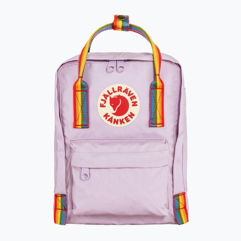 City-Rucksack Fjällräven Kanken Rainbow Mini 7 l pastel lavender/rainbow pattern