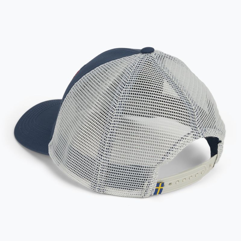 Fjällräven 1960 Logo Langtradarkeps Baseballkappe blau F78138 3