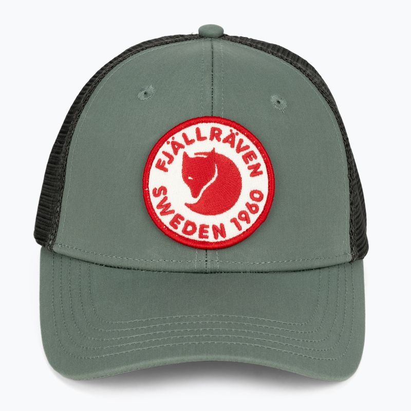 Fjällräven 1960 Logo Langtradarkeps Baseballmütze grün F78138 4