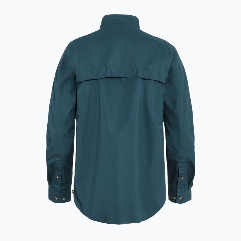 Herren Fjällräven Singi Trekking Shirt bergblau 2