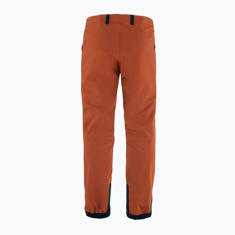 Trekkinghose Herren Fjällräven Keb Agile autumn leaf/ dark navy 2