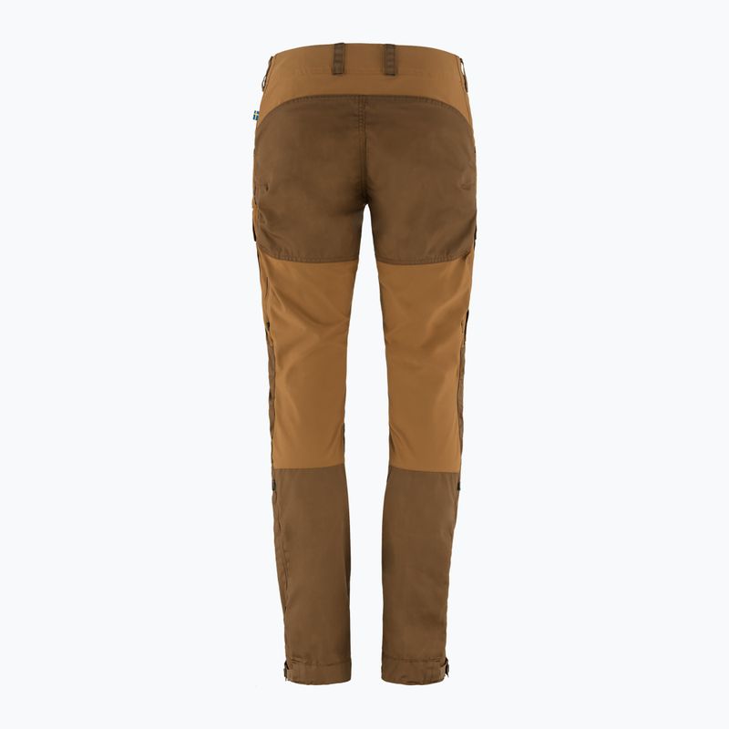 Damen-Trekkinghose Fjällräven Keb timber braun/kastanie 2