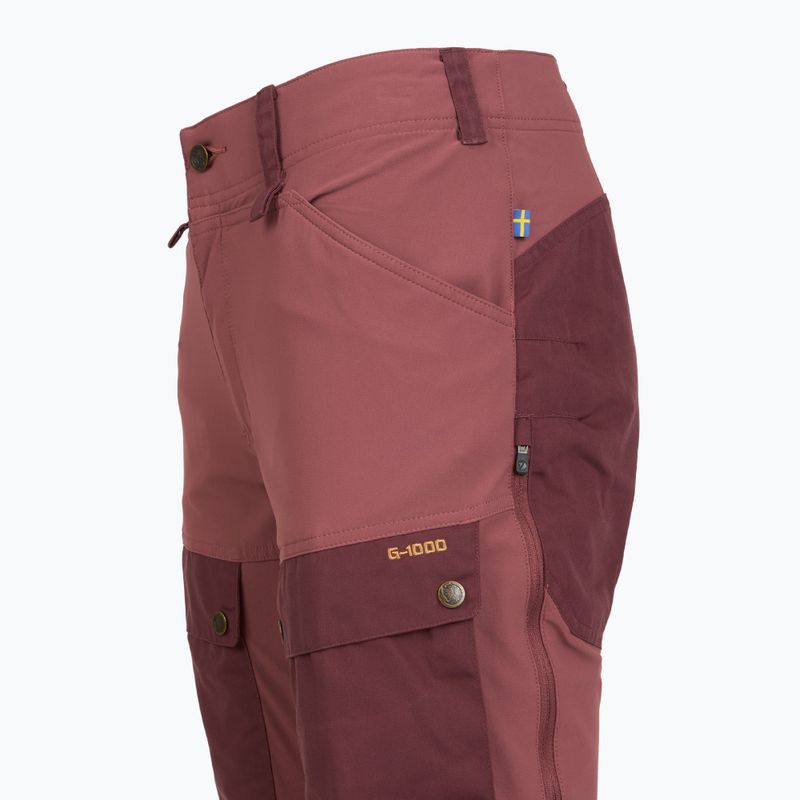 Damen-Trekkinghose Fjällräven Keb port/mesa lila 3