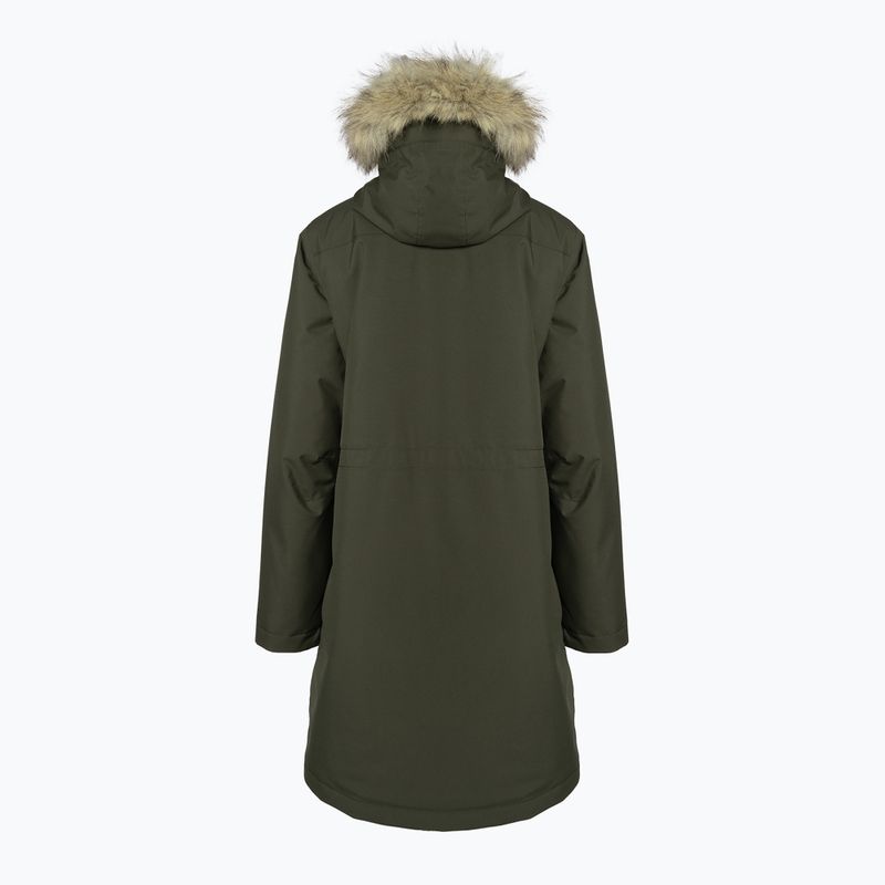 Damen Winterjacke Fjällräven Nuuk Lite Parka 662 deep forest 2