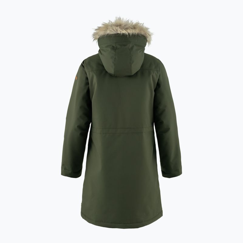 Damen Winterjacke Fjällräven Nuuk Lite Parka 662 deep forest 6