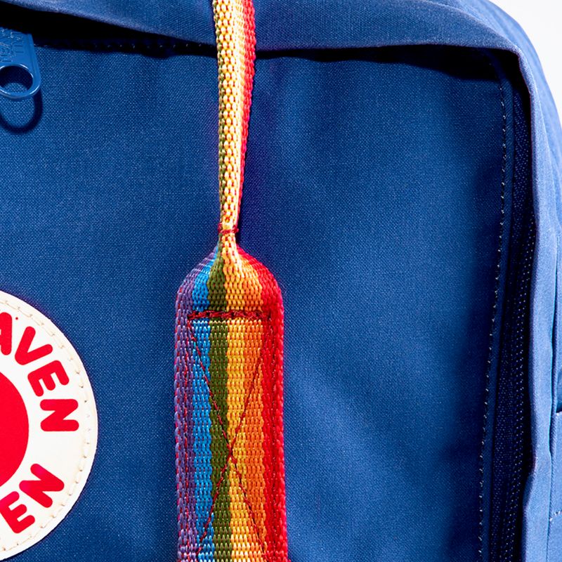 Fjällräven Kanken Rainbow Rucksack kobaltblau 4