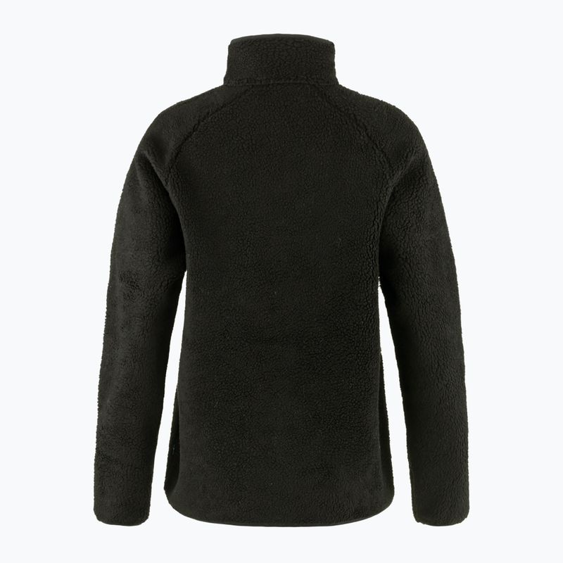 Hoodie Sweatshirt Damen Fjällräven Vardag Pile black 2