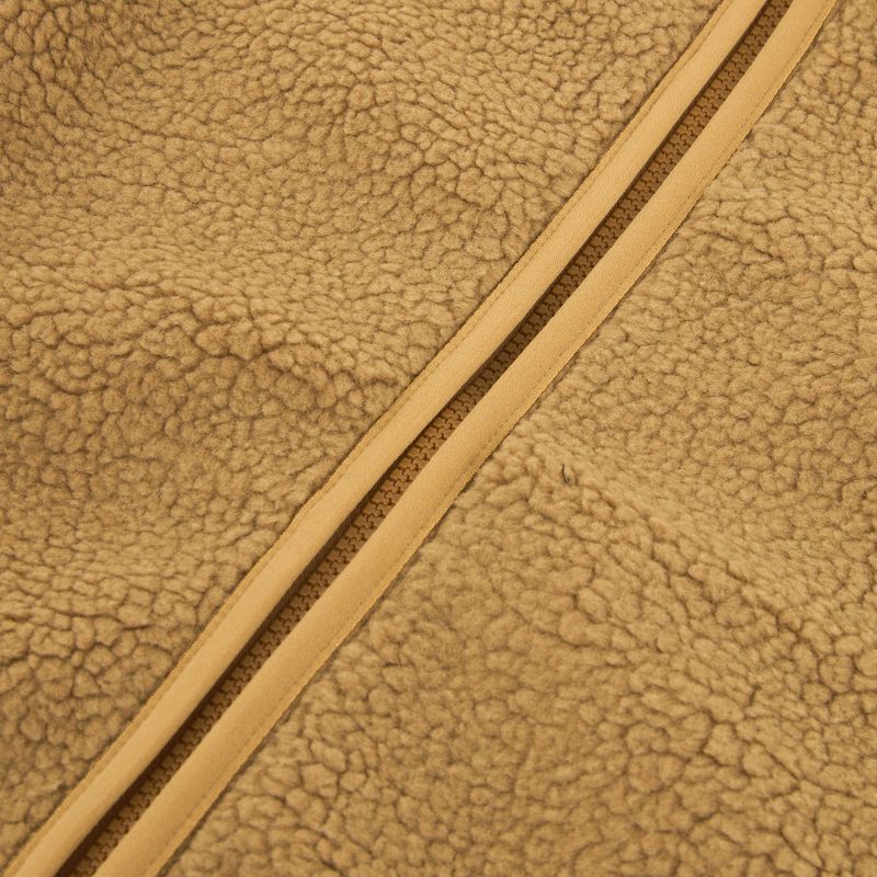 Hoodie Sweatshirt Damen Fjällräven Vardag Pile buckwheat brown 3