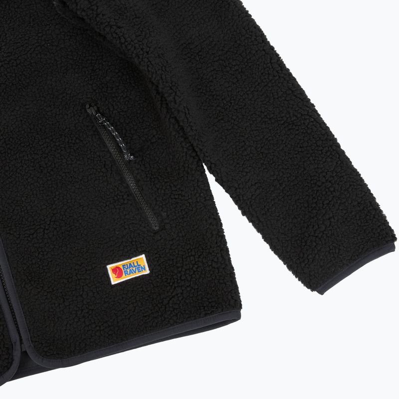 Hoodie Sweatshirt Damen Fjällräven Vardag Pile black 4