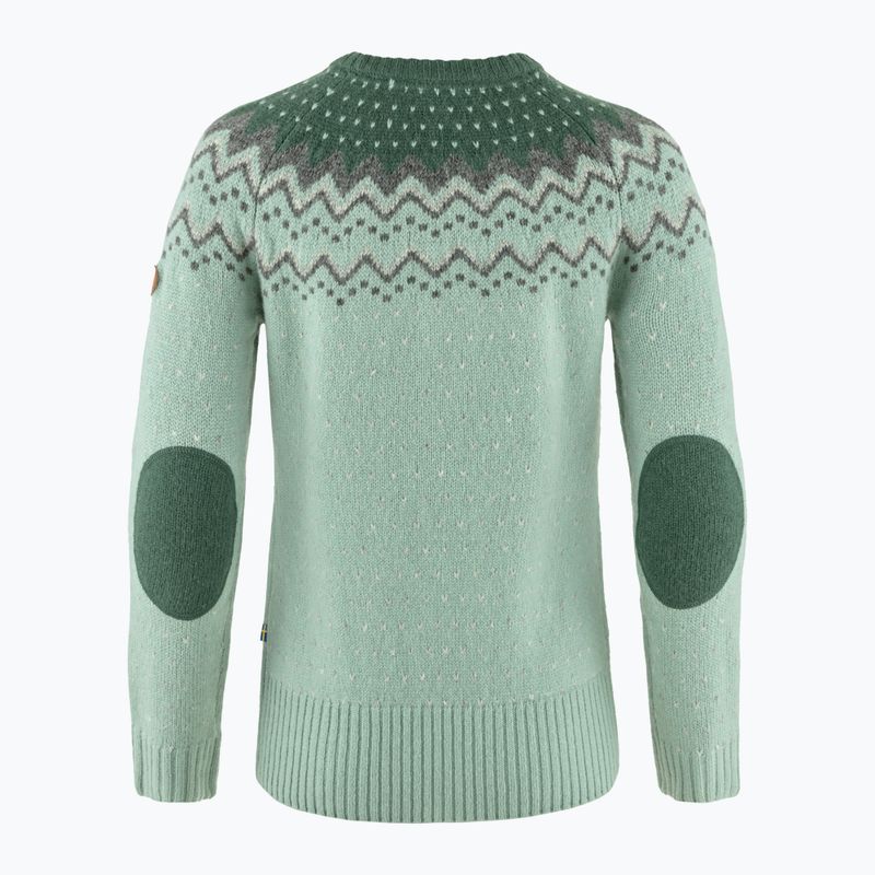 Fjällräven Damen Övik Strickpullover mistry grün/tief patiniert 2