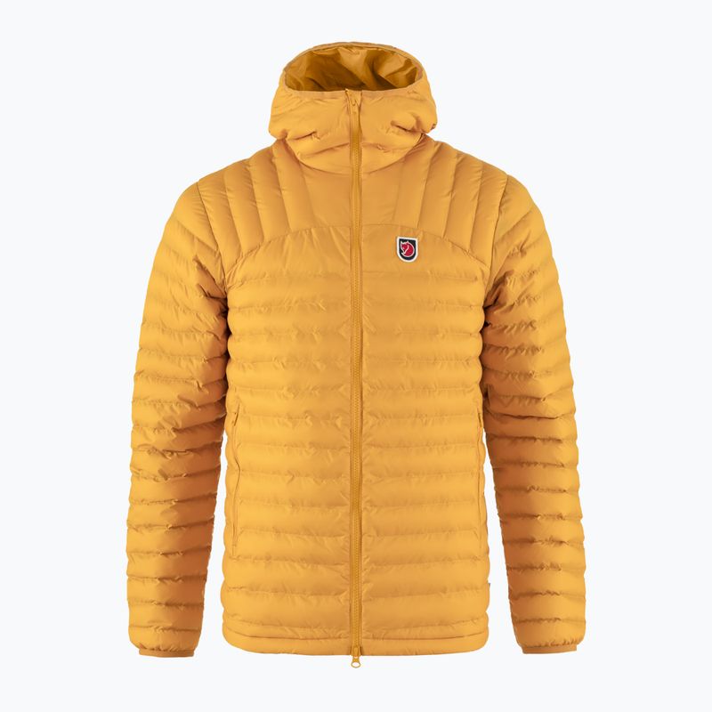 Herren Fjällräven Expedition Lätt Hoodie Daunenjacke senfgelb