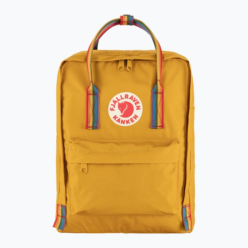 Fjällräven Kanken Rainbow 16 l Ocker/Regenbogenmuster City-Rucksack